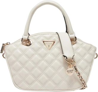 Guess Handbags, female, White, Size: ONE SIZE Giully Mini Satchel
