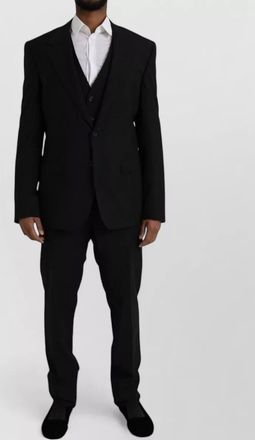 Dolce & Gabbana polyester wool suit jacket