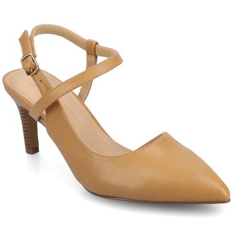 Journee Collection Women & apos;s Scipio Medium and Wide Width Pumps