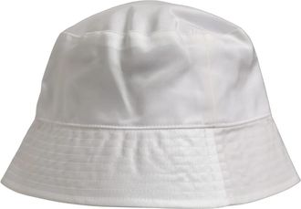 Dolce & Gabbana Bucket Hat - unisex - Hoeden - Wit - ONE Size - Polyester - Accessoires