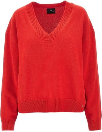 Anine Bing Maglione Lee - - Knitwear - Donna - Rosso - S