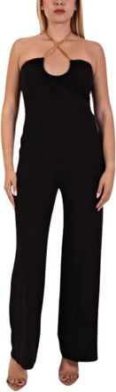 Michael Kors Dames, Jumpsuits & Playsuits, Zwart, Maat: XL Jersey