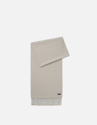 HUGO BOSS Mens Naster 35 Scarf Light Brown - Size: OS