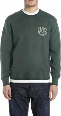 Replay Hombre, Jerseys, Verde, Talla: M