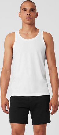 Alo | Triumph Tank Top in White, Size: 2XL