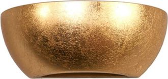 Lindby Aplique de Cer&aacute;mica, Arcilla, Yeso Dorado