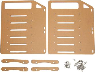 OEM Soporte De Montaje Para Disco Duro De Acr&iacute;lico Multicapa Para Armar Uno Mismo, Estante De Almacenamiento De Escritorio De 6 Ranuras