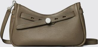 Tory Burch Romy Mini Crossbody Bag in Pebbled Leather with Double T Logo