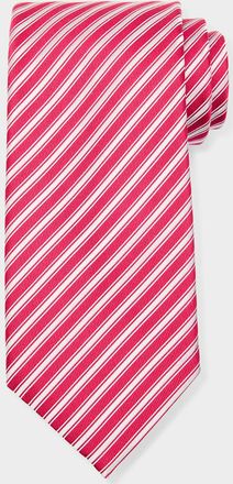 Charvet Men & apos;s Silk Multi-Stripe Tie