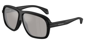 Moncler ME8011U TWOTONE 50066G Mens Sunglasses Black Size 62