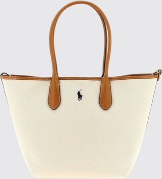 Polo Ralph Lauren Borsa Polo Ralph Lauren in canvas e pelle