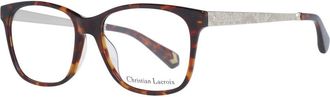 Christian Lacroix Brown Acetate Glasses Womens (Frames)