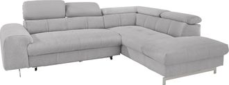 Cotta Ecksofa »Chef L-Form« mit Kopfteilverstellung, wahlweise mit Bettfunktion & Bettkasten