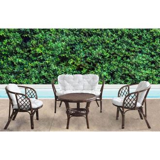 Milani Home JERA - salotto da giardino in fibra naturale