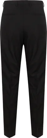 Gucci Mens Trousers Black Wool
