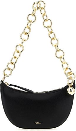 Furla Tassen, Dames, Zwart, ONE Size, Leer, Sfera Mini Bag
