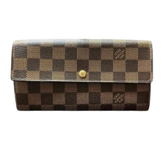 Louis Vuitton Pre-owned Wallets, male, Brown, Size: ONE SIZE Pre-owned Canvas wallets