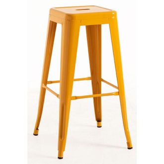 Regalos Miguel Regalos Miguel - Packs Taburetes Altos - Pack 4 Taburetes Torix Altos - Naranja Azafr&aacute;n