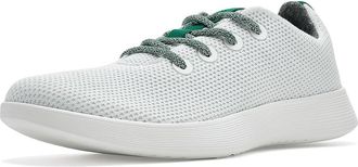 Allbirds Tree Runner NZ Mens Slip on Shoes Blizzard/Verdant Green (Blizzard Sole) : 11.5 D - Medium, Synthetic