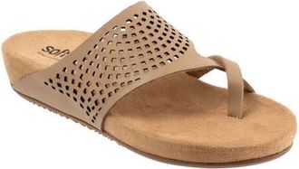 Softwalk Blaine Slide Sandal in Beige at Nordstrom, Size 10.5
