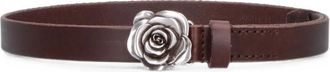 Our Legacy Rose-buckle Leather Belt
