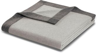BIEDERLACK Wolldecke »Prado« mit kontrastfarbenen Umschlagsaum