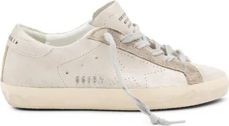 Golden Goose Sneakers Platinum/Beige-Donna