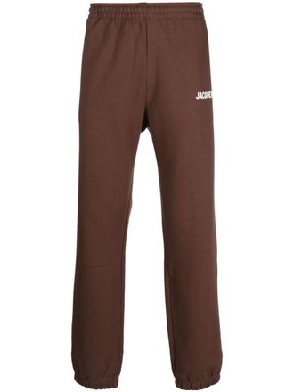 Jacquemus Le Jogging Jacquemus track pants - unisex - Organic Cotton - 3XL - Brown