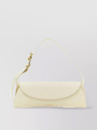 Jil Sander small leather shoulder bag with adjustable handle