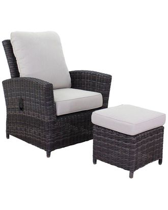 Courtyard Casual Chelshire Silver 2pc Set