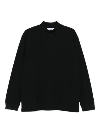 Stone Island long-sleeve high-neck sweater - men - Fabric - S - Black