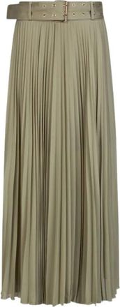 Liu Jo Array Midi Jurk - Dames - Maxi Rokken - Groen - XL - Rokken