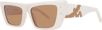 MCM MW0021 25J White/Brown