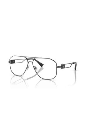 Versace 59mm Pilot optical glasses in Grey at Nordstrom