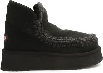 Mou Mini Eskimo Boot - Dames - Winterlaarzen - Zwart - 40 EU - Su&egrave;de - Schoenen