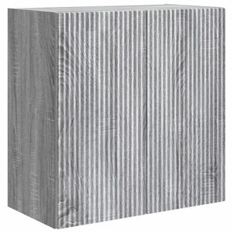 vidaXL Armario De Pared Sonoma Gris 59 X 31 X 60 Cm Vidaxl