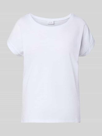 Vila T-Shirt mit Rundhalsausschnitt Modell DREAMERS in Weiss, Gr&ouml;&szlig;e XXL