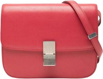 Celine Pre-owned Cross Body Bags, female, Red, Size: ONE SIZE Pre-owned Vintage Crossbody Bag