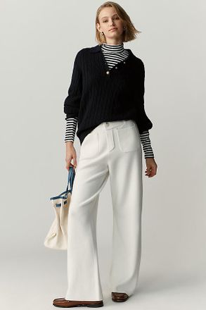 Maeve The Colette Full-Length Sweater Pants by Maeve