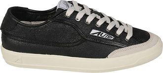Autry Windscape Low Textured Black Sneakers