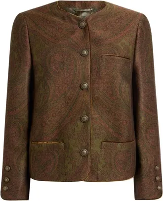 Etro Mujer, Chaquetas, Marr&oacute;n, Talla: S