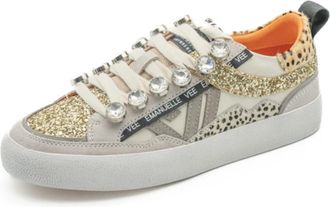 Emanuelle Vee Damesschoenen Crostamcn Ss 25 - Dames - Sneakers - Veelkleurig - 37 EU - Leer - Schoenen