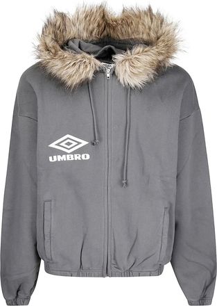 Umbro Hoodie met rits - Grijs