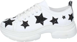 Stokton sneaker Pelle - Dames - Sneakers - Wit - 37 EU - Leer - Schoenen