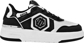 Philipp Plein Low-Top Sneakers Predator - unisex - Sneakers - Zwart - 44 EU - Leer - Schoenen