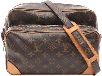 Louis Vuitton Pre-owned Cross Body Bags, female, Brown, Size: ONE SIZE Pre-owned Plastic Cross Body Bag