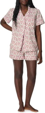 Bedhead Pajamas Print Cotton Short Pajamas in Olivia at Nordstrom, Size X-Large