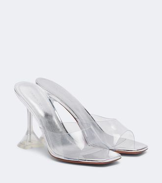 Amina Muaddi Lupita 95 PVC mules