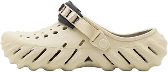 Crocs Clogs, male, Beige, Size: 4 US Echo Clog