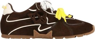 Naked Wolfe Adored Suede Sneaker - Dames - Sneakers - Bruin - 40 EU - Wol - Schoenen
